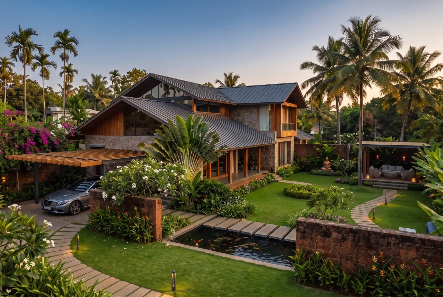 Landscape design by WeArch Developers